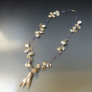 PEARLS FOR 2025  Keishi pearls necklace lucky hand brings Gamblers good luck